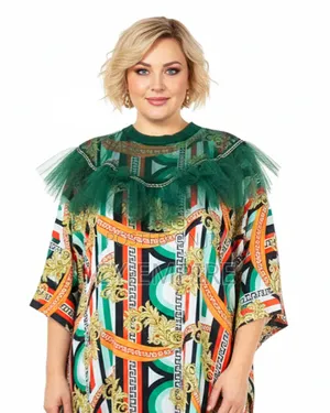 Multicolored Silk Bubu