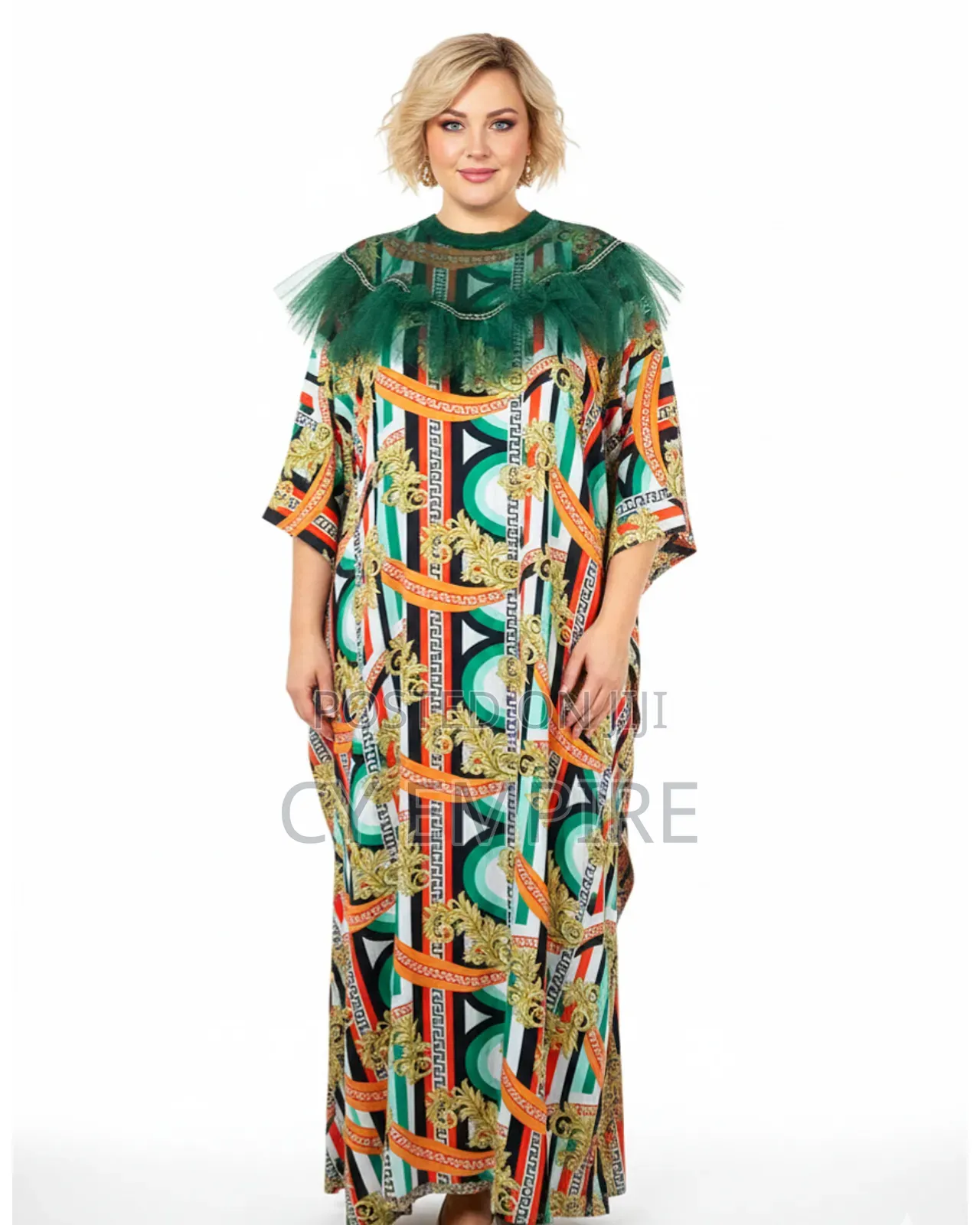 Multicolored Silk Bubu