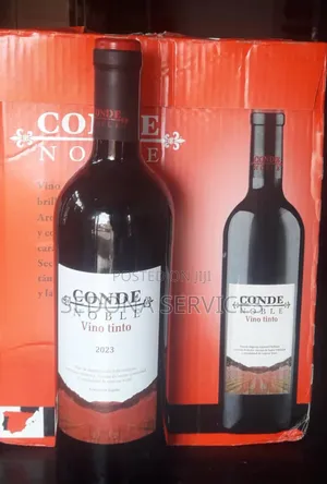 Conde Dry Red Wine by 6 in a Carton From Spain