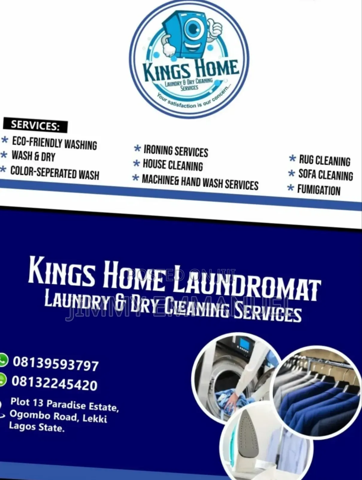 Laundry And Cleaning Services