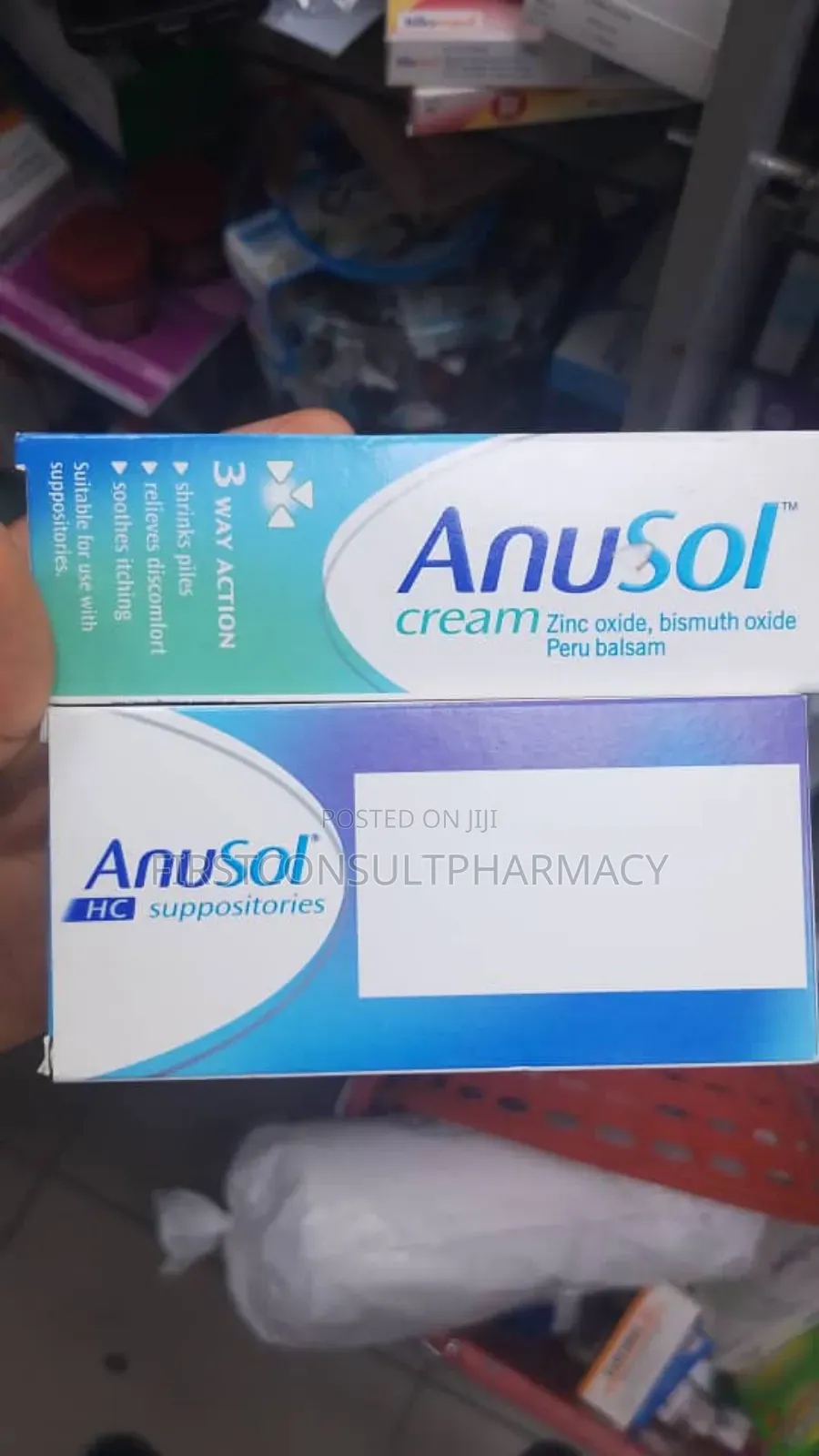 Anusol Cream and Suppositories