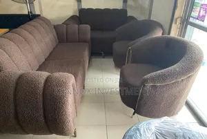 Complete Set of Local Fabric Sofa 7 Seaters