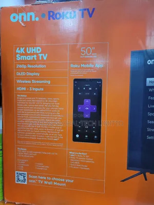 Onn 50" Smart Tv Uhd