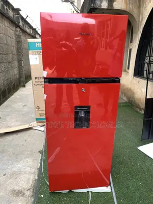 Hisense Ref 205 DRB Two-Section Refrigerator, 204 Litres, Red