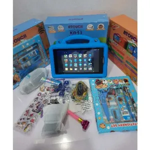 Atouch Kd53 Kids Learning Tablet - 256gb Rom - 8gb Ram - Dual Sim