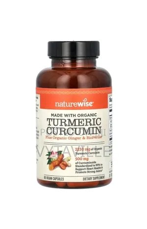 Naturewise Turmeric Curcumin Capsules X 90
