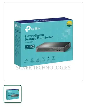 Tp-link Tl-sg1008p 8-port Poe Gigabit Switch