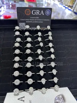 925 Sterling Moisonate Engagement Ring Passes the Diamond Test