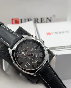 Curren Quality Men Genuine Leather Wristwatch