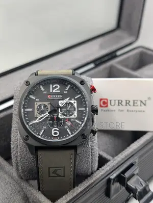 Curren Quality Men Genuine Leather Wristwatch