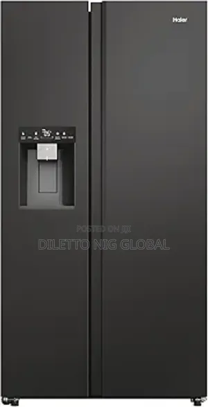 Haier Side by Side Fridge Freezer With Ice Dispenser