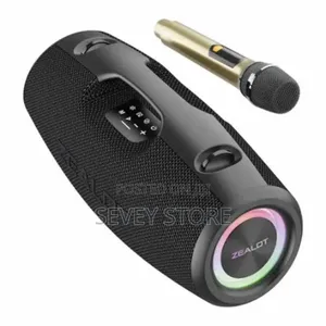 Zealot S78m Portable Bluetooth Speaker + Mic - 120w
