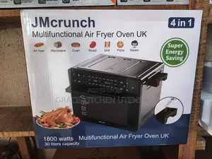 Jmcrunch Multifunctional Air Fryer Oven Uk All-in-one 1800watts 30lite