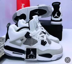 Air Jordan White With a Touch of Black