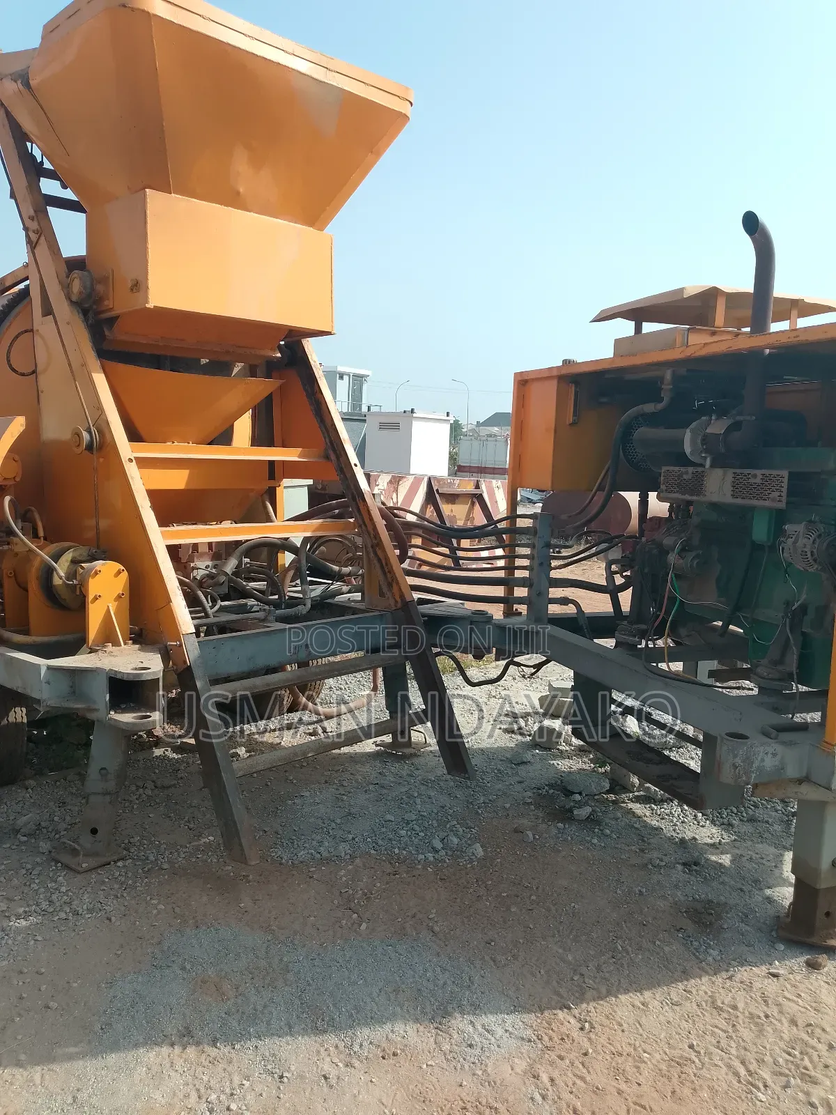 Concrete Mixer Pump