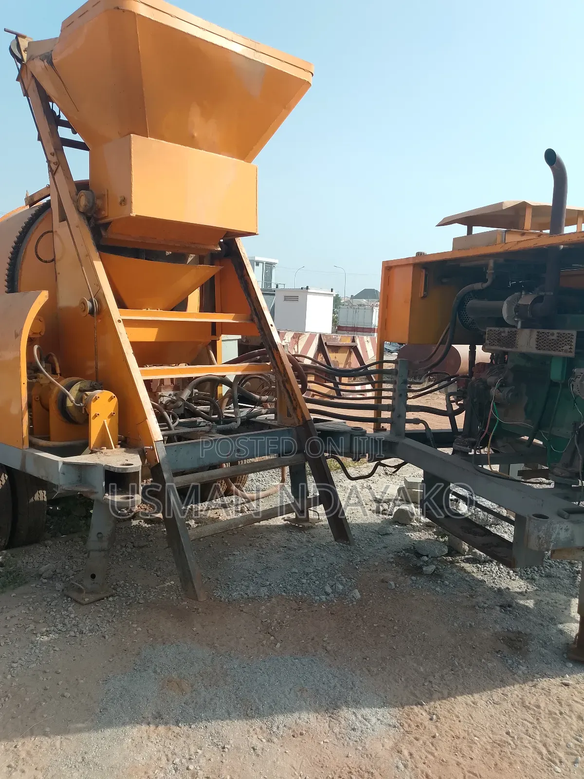Concrete Mixer Pump