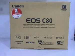 Canon Eos C80 Body Cinema Video Camera