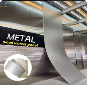 Metal Wood Veneer Panel