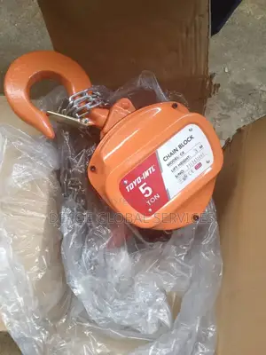 5-Ton Toyo Chain Block Heavy-Duty Manual Chain Hoist