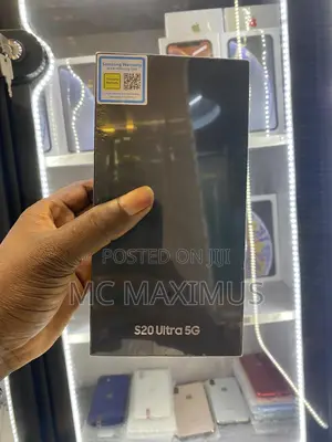 New Samsung Galaxy S20 Ultra 256 GB Black