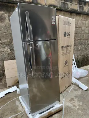 Brand New Lg 308l Double Door Fridge Ref-322rlbn