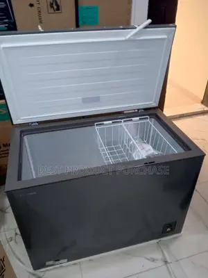 Brand New Silver Hisense Fc-340sh 250l Chest Freezer - Quiet Efficie