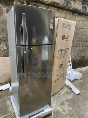 Lg 308l Modern Double Door Fridge Ref-322rlbn