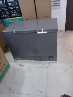 New Hisense Silver Chest Freezer 250l FRZ Fc-340sh With Key