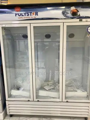 Polystar Commercial Showcase Fridge With Three Glass Doors