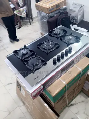 Brand New Image Im-90-G6 Built-in Gas Hob - Flame Failure Safety