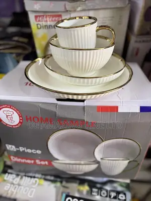 Golden Dinner Set