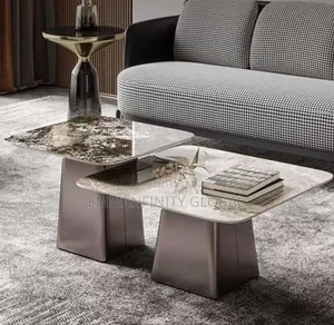 2 in 1 Marble Center Table