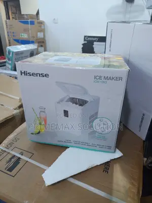 Fast Hisense Ice Maker - 12kg/24h, Perfect for Home Parties