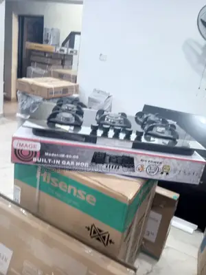 Brand New Tempered Glass Image Gas Hob Im-90-G6 5 Burners