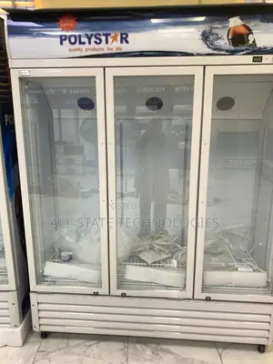 Polystar Glass Front Triple Door Refrigerator – 1055l