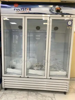 Polystar Triple Door Display Refrigerator – Commercial Type