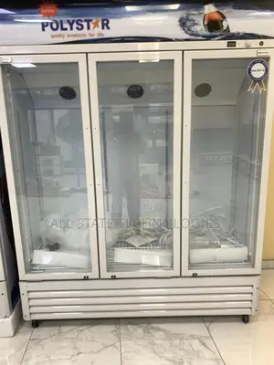 Polystar Large Upright Showcase Fridge (Three Doors)