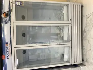 Polystar 1055 Litre Triple Door Glass Refrigerator