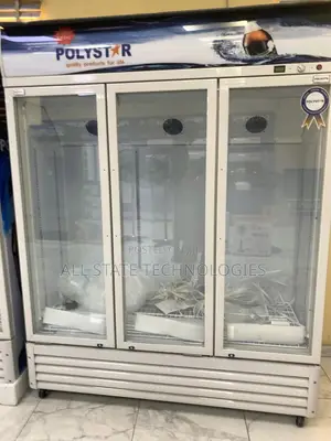 Polystar Three Door Vertical Display Refrigerator
