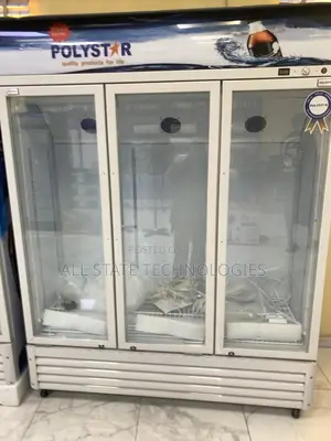 Polystar Large Triple Door Refrigerator for Display Use
