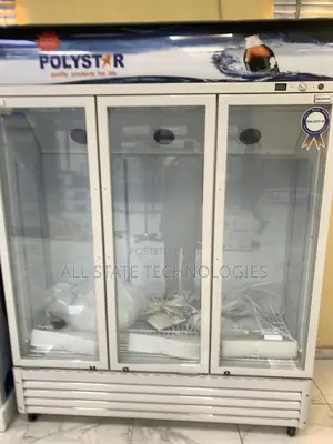 Polystar Vertical Display Fridge – Three Door Model