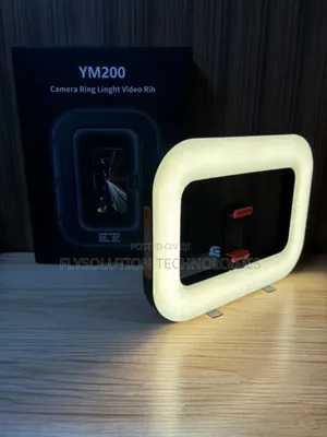 Led Light Ym200 Square Selfie Light Handheld Ringlight