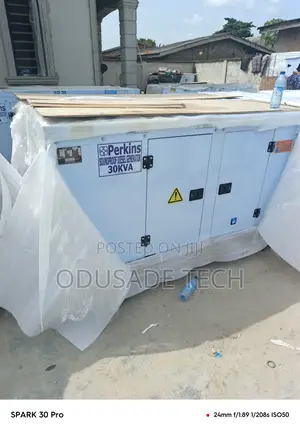 30kva Generator Assembly Powered by Perkins Engine