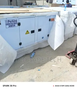 30kva Perkins Generator With Quiet Running Capability
