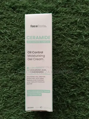 Face Facts. Ceramide Oil Control Moisturising Gel Cream