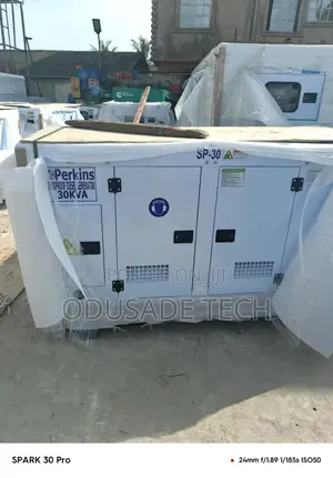Perkins Diesel Powered 30kva Generator