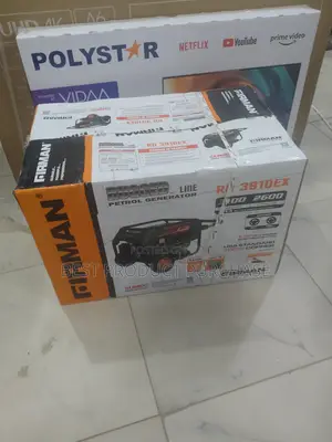 New Firman Rd3910ex 3.1kva Generator Key Start With Wheels Handles