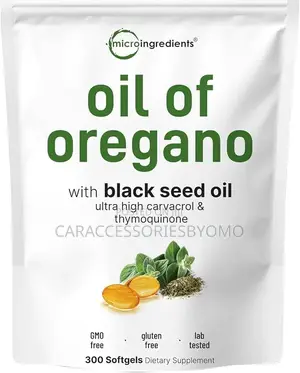 Oil of Oregano With Black Seed