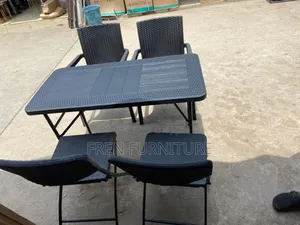 Fordable Outdoor Chairs Full Set With Table Available