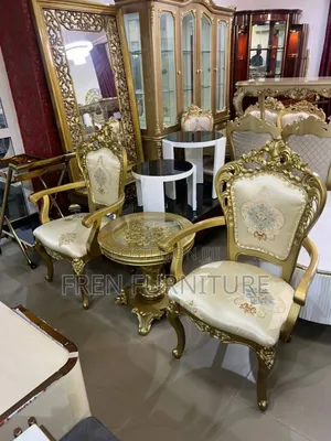 Coffee Royal Chair Full Set With Centre Table